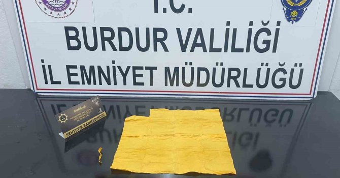 Burdur’da uyuşturucu operasyonu: 1 kişi tutuklandı