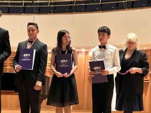 Büyükşehir’in piyanistleri Ankara’dan ödülle döndü