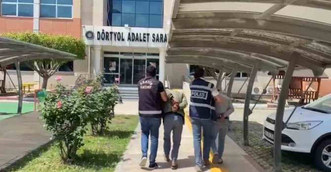 Dörtyol’da kablo çalan 2 şüpheli tutuklandı