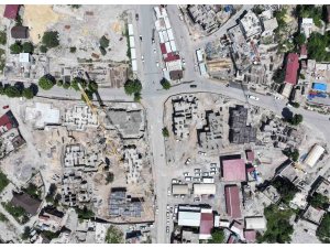 Kahramanmaraş’ın eski mahallelerinde deprem konutları yükseliyor