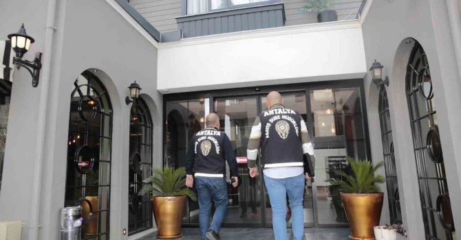 Antalya’da 405 günübirlik konaklama yeri denetlendi, 1 işletmeye cezai işlem uygulandı