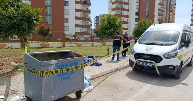 Çöp konteynerinden insan kafatası çıktı