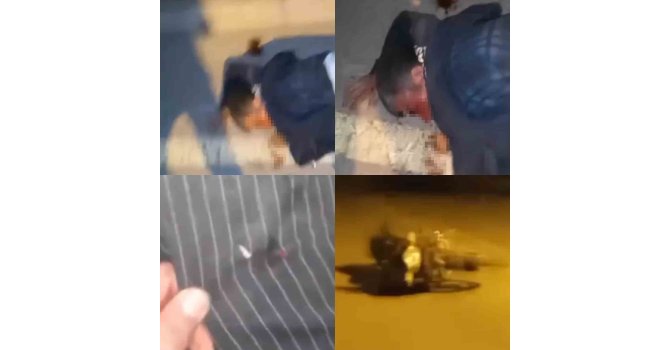 Dövüp bıçakladı, yaralıyı videoya çekip yaptıklarını anlattı
