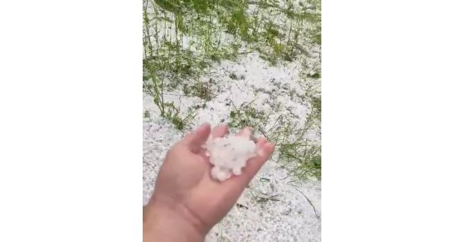 Osmaniye’de dolu yağışı etkili oldu
