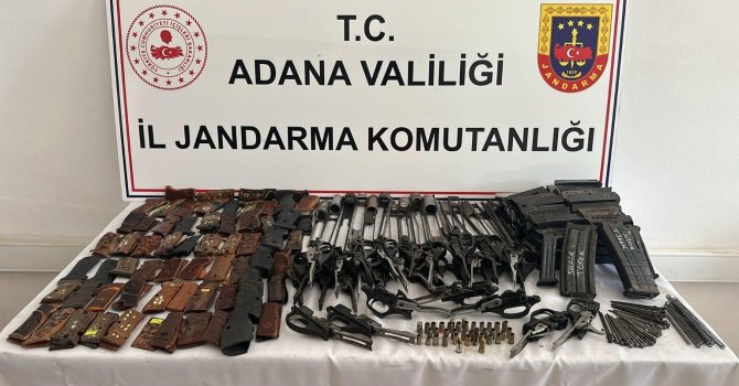 Adana’da silah üretimi yapan şüpheli yakalandı