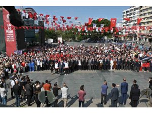19 Mayıs Antalya’da coşkuyla kutlandı