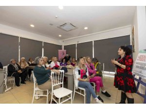 Mersin’de kadınlara kanser farkındalık eğitimi