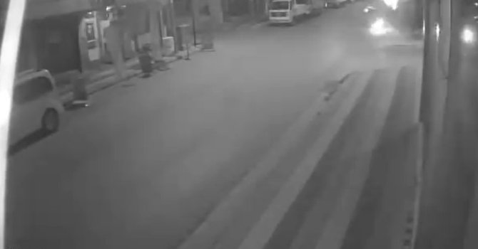 Isparta’da çöp konteynerine çarpan motosiklet sürücüsü yaralandı