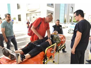 Kepez Belediyesi’nden gerçeğini aratmayan deprem tatbikatı