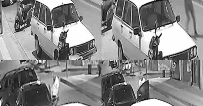 Silahla araç gasbedip tutuklanmıştı: O anların görüntüsü çıktı