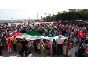 Mersin’de ‘Büyük Gazze Mitingi’ düzenlendi
