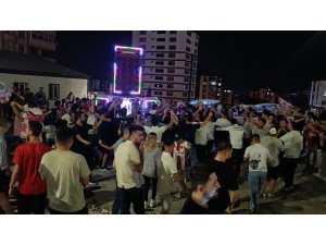 Kahramanmaraş İstiklalspor’un 2. Lig’e yükselmesiyle şehirde coşku yaşandı