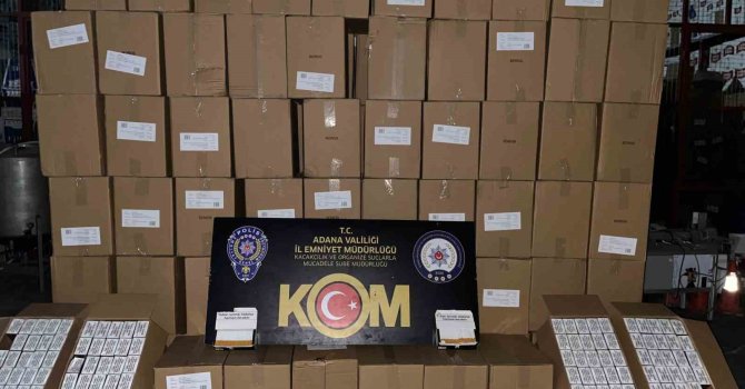 Adana’da 10 milyonluk kaçakçılık operasyonu: 7 gözaltı