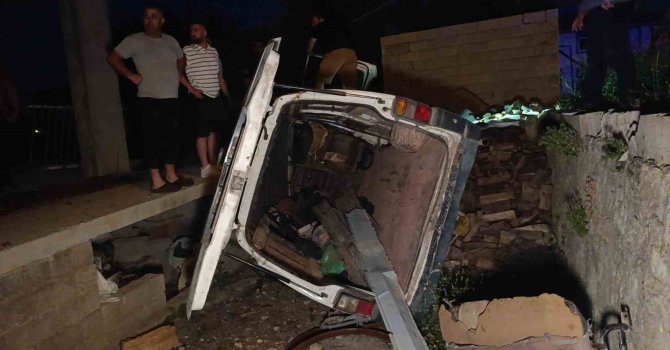 ‘Balık avlayacağım’ deyip patronundan aldığı araçla evin avlusuna uçtu