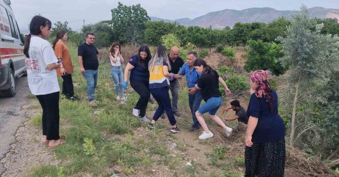 Ağaç ve emniyet kemeri hayat kurtardı: Takla atan otomobilde burnu bile kanamadı