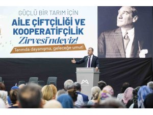 Mersin’de ‘Aile Çiftçiliği ve Kooperatifçilik Zirvesi’ düzenlendi