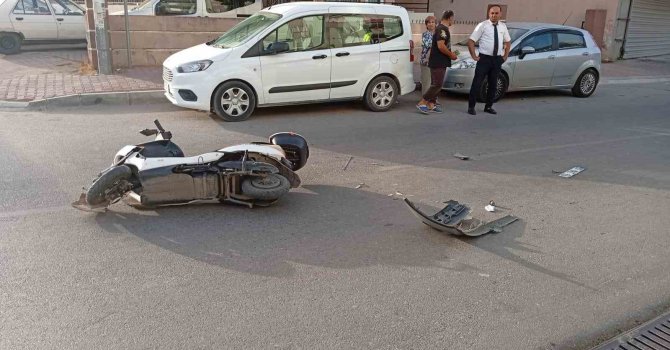 İşe giden kadına çarpıp kaçtı, plakası ve tamponu olay yerinde kaldı