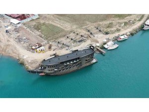 70 kişilik ekip 8 ayda yaptı, 800 ton çelik kullanılıp 300 milyon TL’ye mal oldu