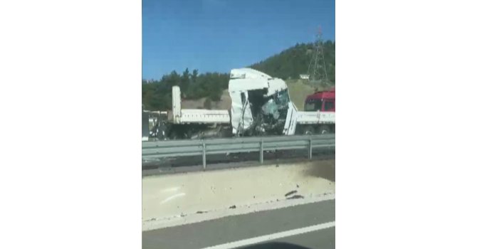 Kahramanmaraş’ta tır kazası: 1 yaralı