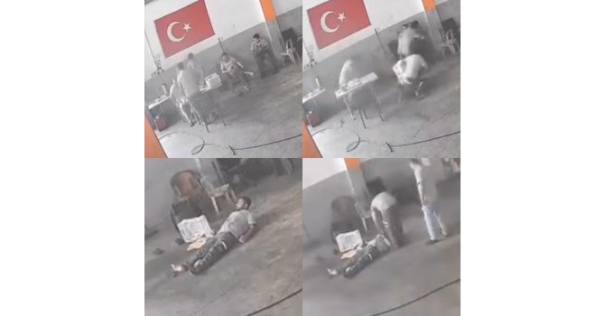 Kadın kılığına giren katilin işlediği cinayet kamerada