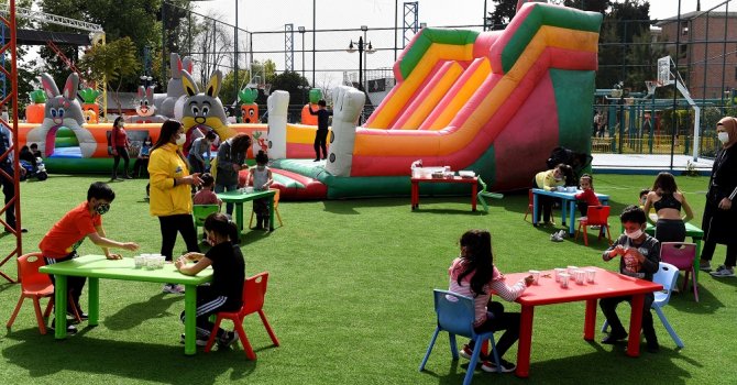 Çocuklar Teneffüs Park’ta
