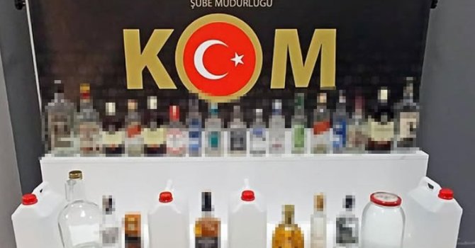 Isparta’da kaçak alkol operasyonu: 27 litre kaçak içki ele geçirildi