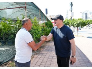 Bakan Kotan hem denetledi hem de bayramlaştı