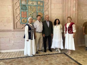 Alanya protokolü bayramda bir araya geldi