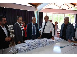 Kepez Belediyesi’nden dikiş atölyesiyle milyonluk tasarruf