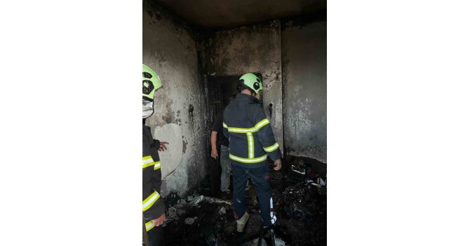 Eğirdir’de soğuk hava deposunda yangın paniği