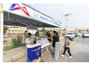Mersin’de LGS’ye giren öğrencilere destek