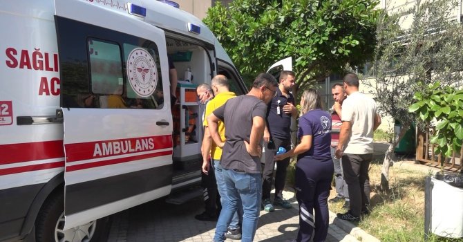 Alanya’da Ağız ve Diş Sağlığı Merkezi’nde yangın paniği