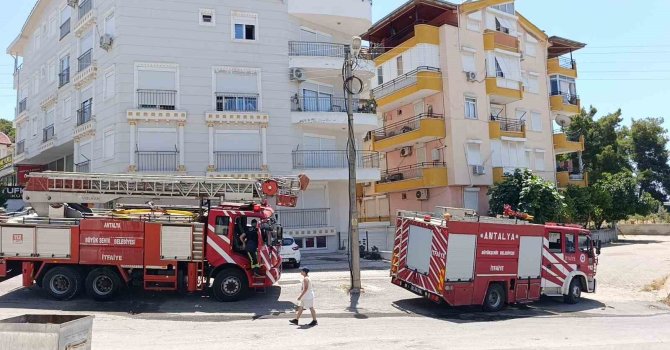 Baca temizliği için soba yaktı, mahalle sakinleri yangın çıktı sandı