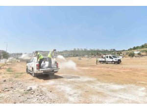 Kepez’de kurban bayramı sonrası temizlik ve dezenfekte çalışması