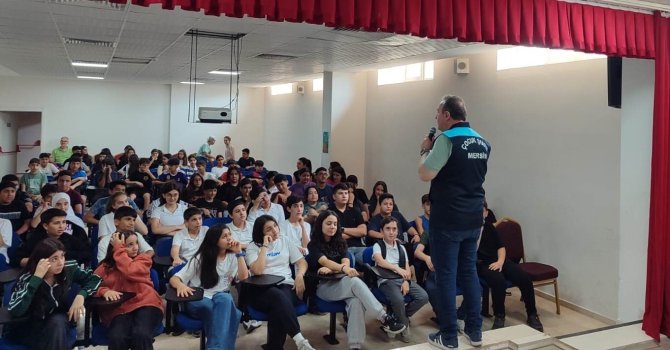 Mersin’de çocuklara güvenlik ve bilinçlendirme eğitimi