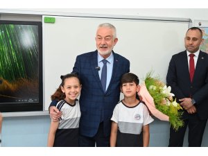 Minik yürekler davet etti, Başkan Başdeğirmen öğrencilerle buluştu