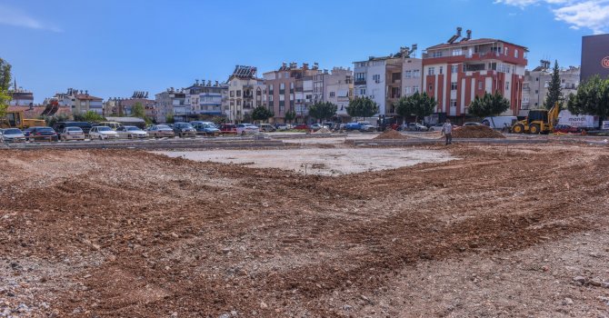 Yükseliş’te kirlilik gitti park geldi