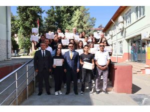 Gazipaşa’da 9 bin 239 öğrenci karne aldı