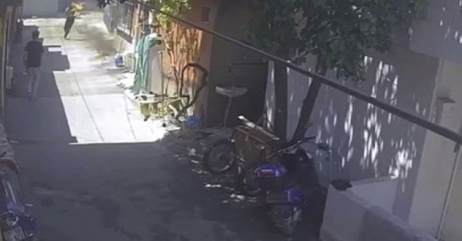 Amca yeğenini yakmıştı: O anların görüntüsü ortaya çıktı