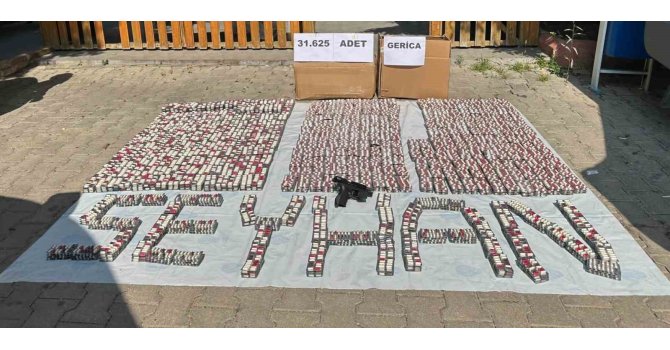 Hapisteki kardeşinin aracını uyuşturucu deposu yaptı: 31 bin 625 hap ele geçirildi