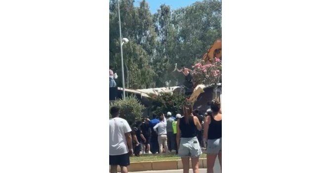 Antalya’da yıkım gerginliği