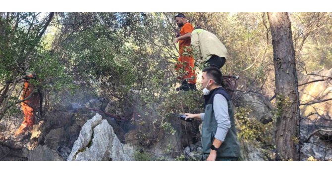 Finike’deki orman yangını kontrol altına alındı