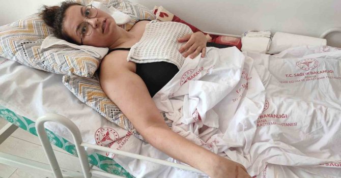 Kocası tarafından balkondan atıldığını öne süren öğretmen felç kaldı