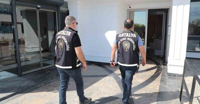 Antalya’da günübirlik kiralık evlere eş zamanlı denetim
