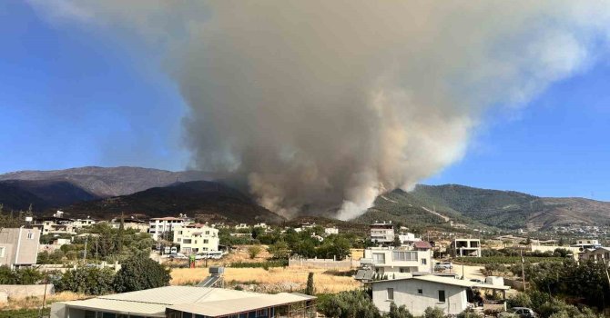 Orman yangınına müdahale 22. saatte devam ediyor