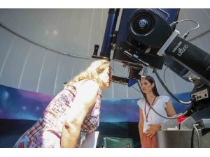 MERCAN Bilim Merkezi öğretmenleri ağırladı