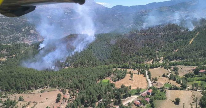 Isparta’daki orman yangını kontrol altına alındı