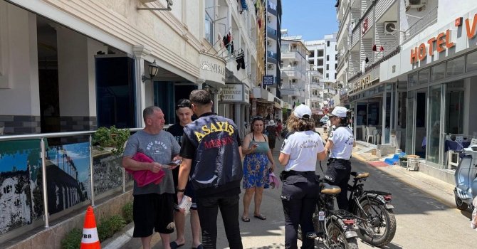 Mersin’de turizm bölgelerinde asayiş denetimi