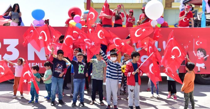 23 Nisan Kepez’de coşkuyla kutlandı