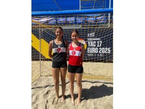 Kepez’in kızları U17 Avrupa Plaj Hentbol Şampiyonası’nda forma giyecek